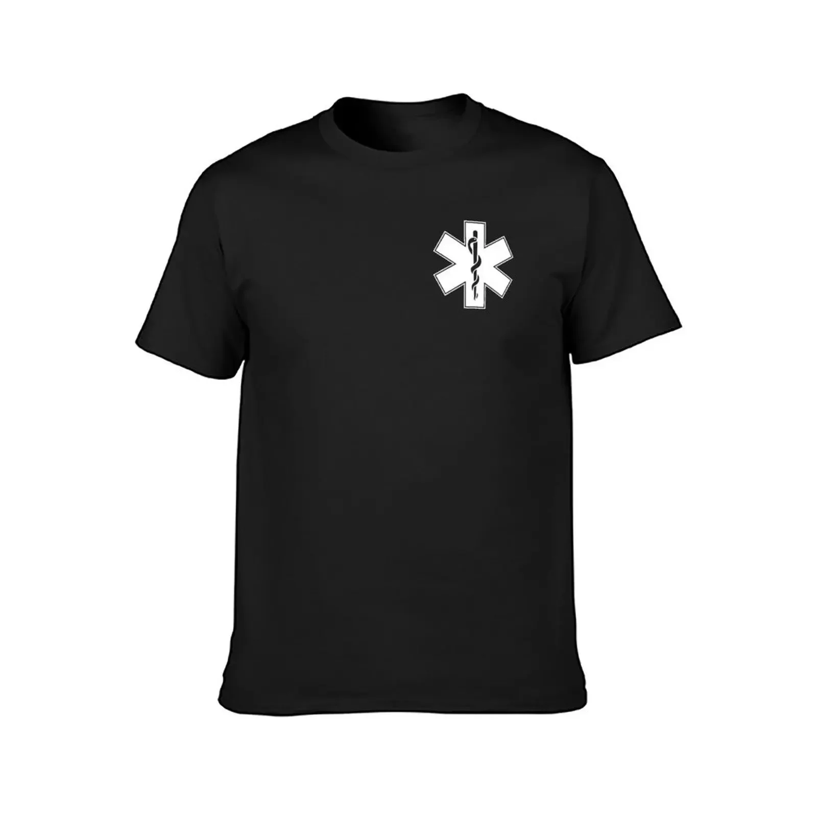 تي شيرت نجم الحياة للرجال ، EMT EMS (أبيض) ، ملابس رجالية ، مغني الراب سريع الجفاف ، المحملات الجرافيكية #2