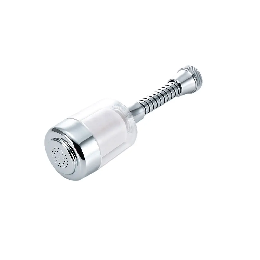 Nuovo filtro per gorgogliatore del rubinetto dell'acqua del rubinetto della cucina per il depuratore di filtrazione del bagno dell'acqua dura Rimuovere il cloro metallo pesante filtrato