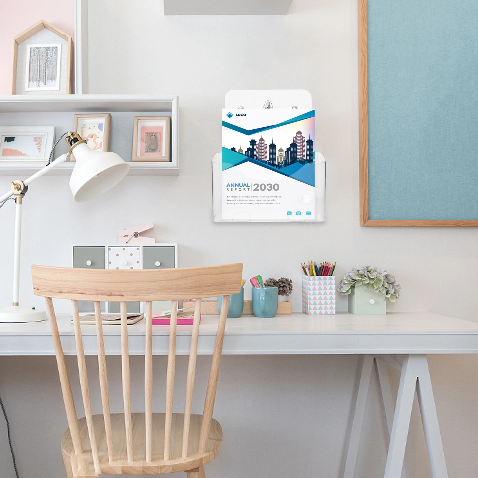 

Стойка для литературы формата А4, настольный органайзер для хранения файлов, креативный акриловый дизайн, офисный стол, держатель для журнала, брошюр, подставка для брошюр