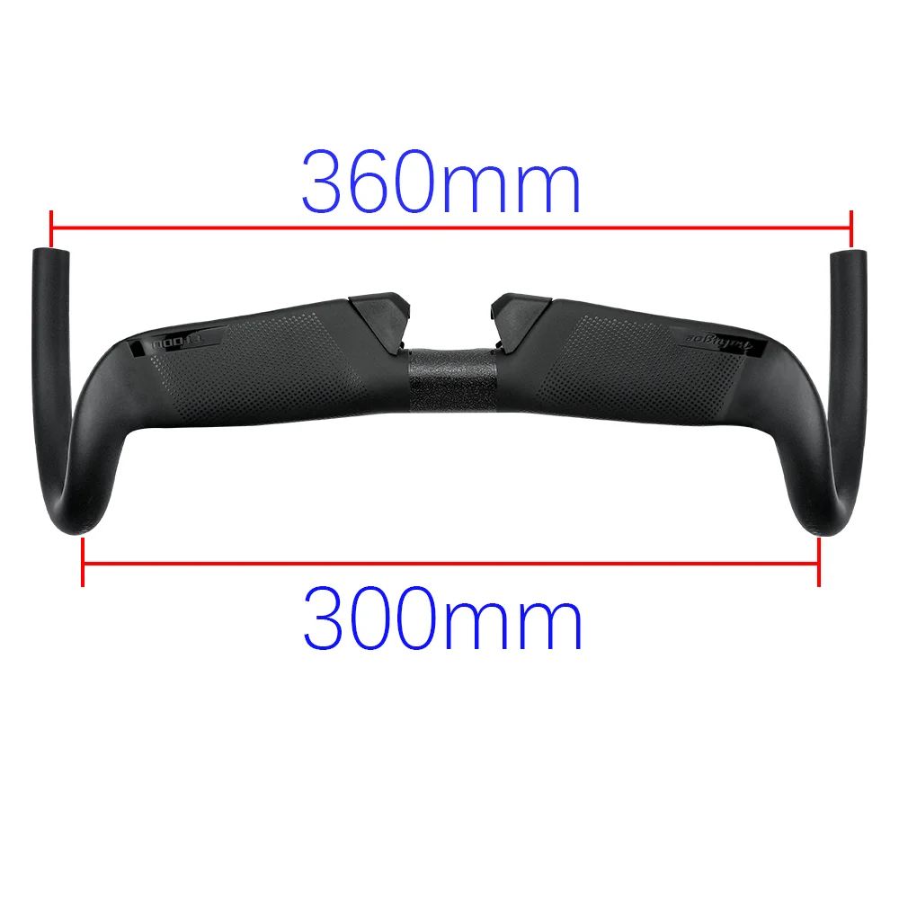 BALUGOE Gravel Bike Full Internal Wiring Professional Carbon Fiber Road Bicycle Handle All Internal Cables Fixed Bike Handlebar image 3