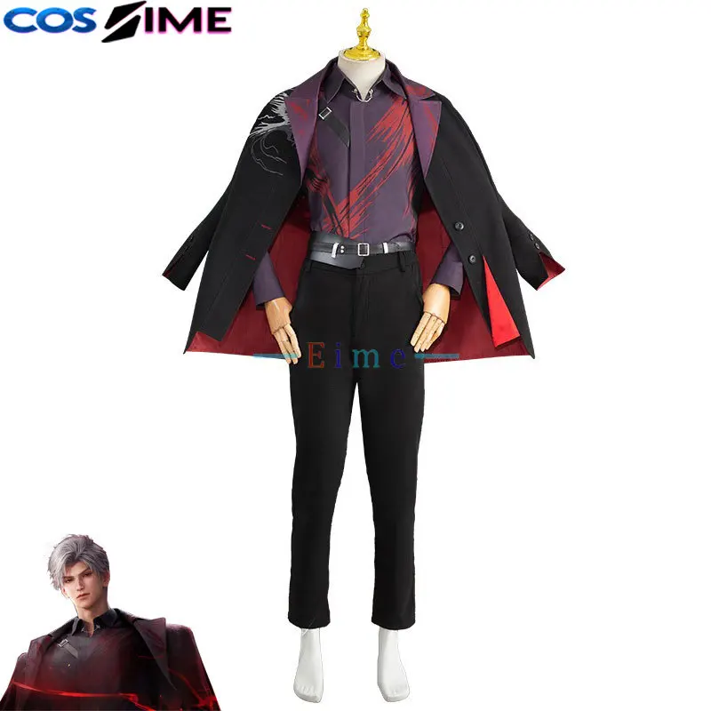 

Game Love and Deepspace Sylus Cosplay Fancy Party Suit Top Pants Coat Halloween Uniforms Anime Clothing Custom Made