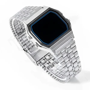 Casio stainless steel bracelet, vintage metal bracelet, high quality bracelet, F84, F105, 108, A158, 168, AE1200, 1300, SGW400, F91W, 18mm 10 Main Sales Watch Casio Vintage - №3