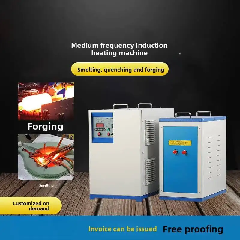 Induction Furnace Coil High Frequency Induction Heating Machine Treatment With Flexible Transformer