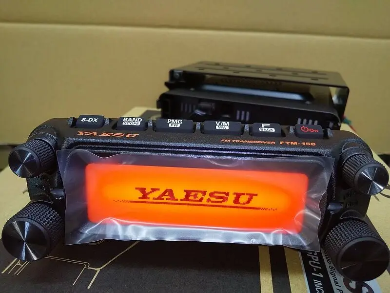 Yaesu FTM-150 55/50W 144/430MHz FM Dual Band Mobiele Nieuwe Evolving Super-DX en Audio Digitale Signaalprocessor Walkie Talkie