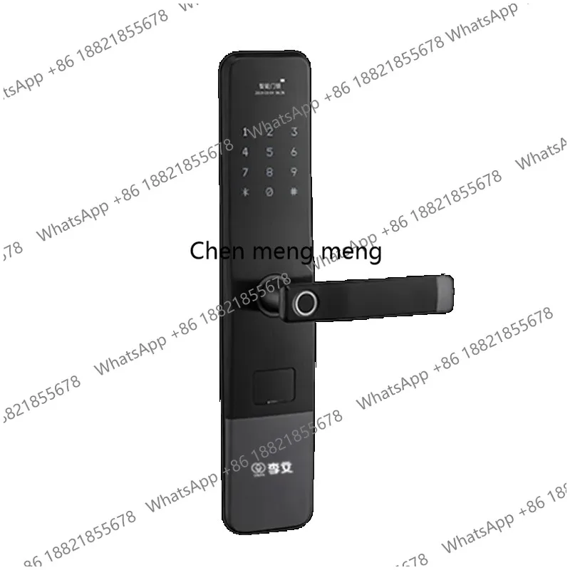 Liwen Lock City Lw-Z512 Zinc Alloy Mobile Phone Remote Fingerprint Password Unlocking Home Anti-Theft Smart Lock