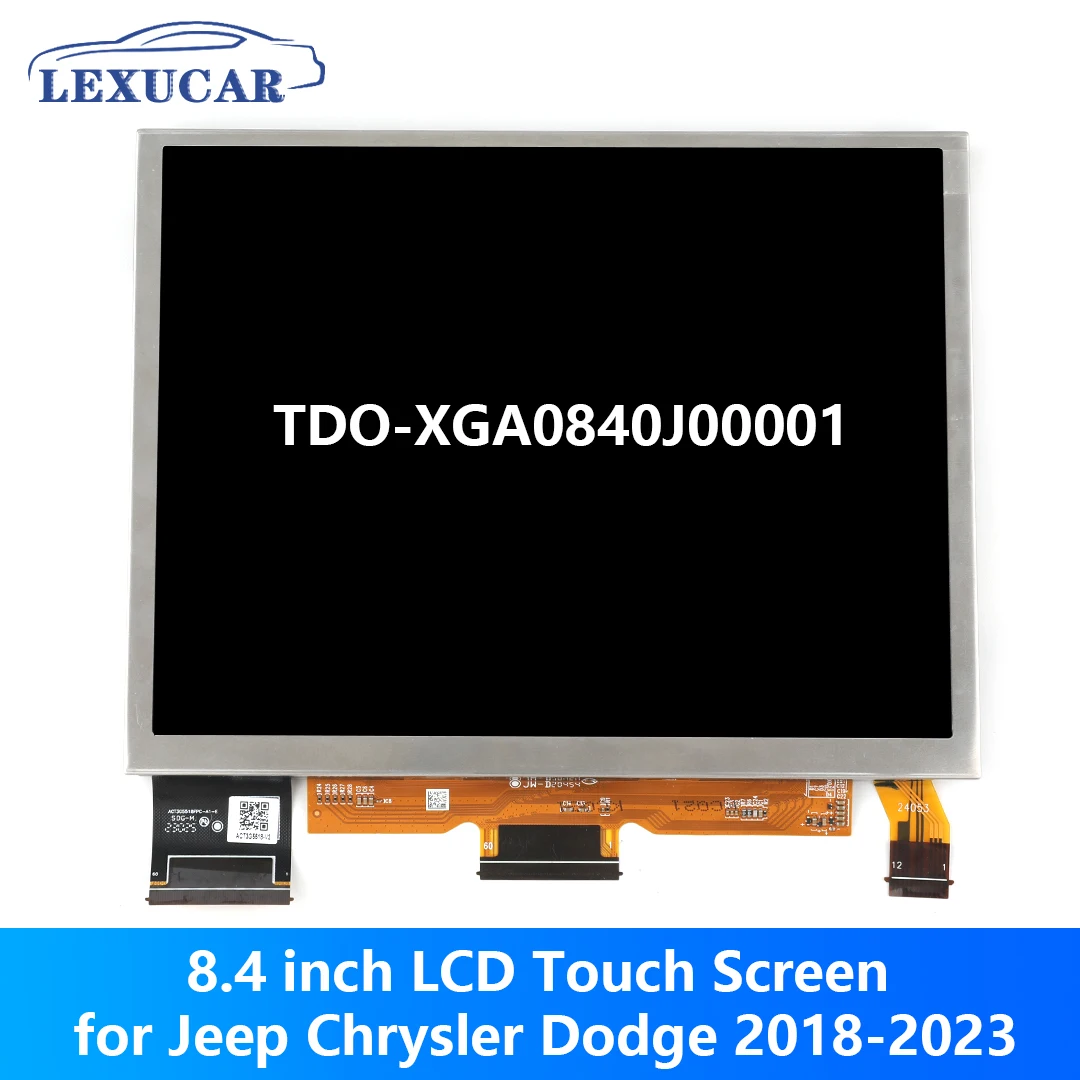 8.4 inch Uconnect LCD Touch Screen TDO-XGA0840J00001-V5 for Jeep Grand Cherokee, RAM 2018-2013 for Dodge Durango Radio