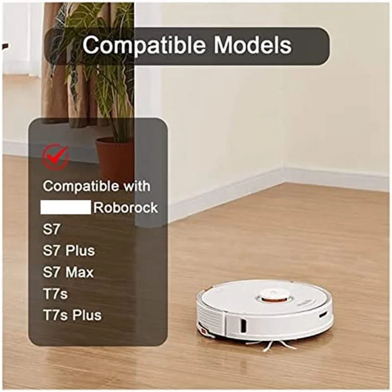 وسادات ممسحة للاستعمال مرة واحدة لـ Xiaomi Roborock ، قطع غيار مكنسة كهربائية روبوت ، S7 ، S7Plus ، S7Max ، T7S Plus ، 20 صى