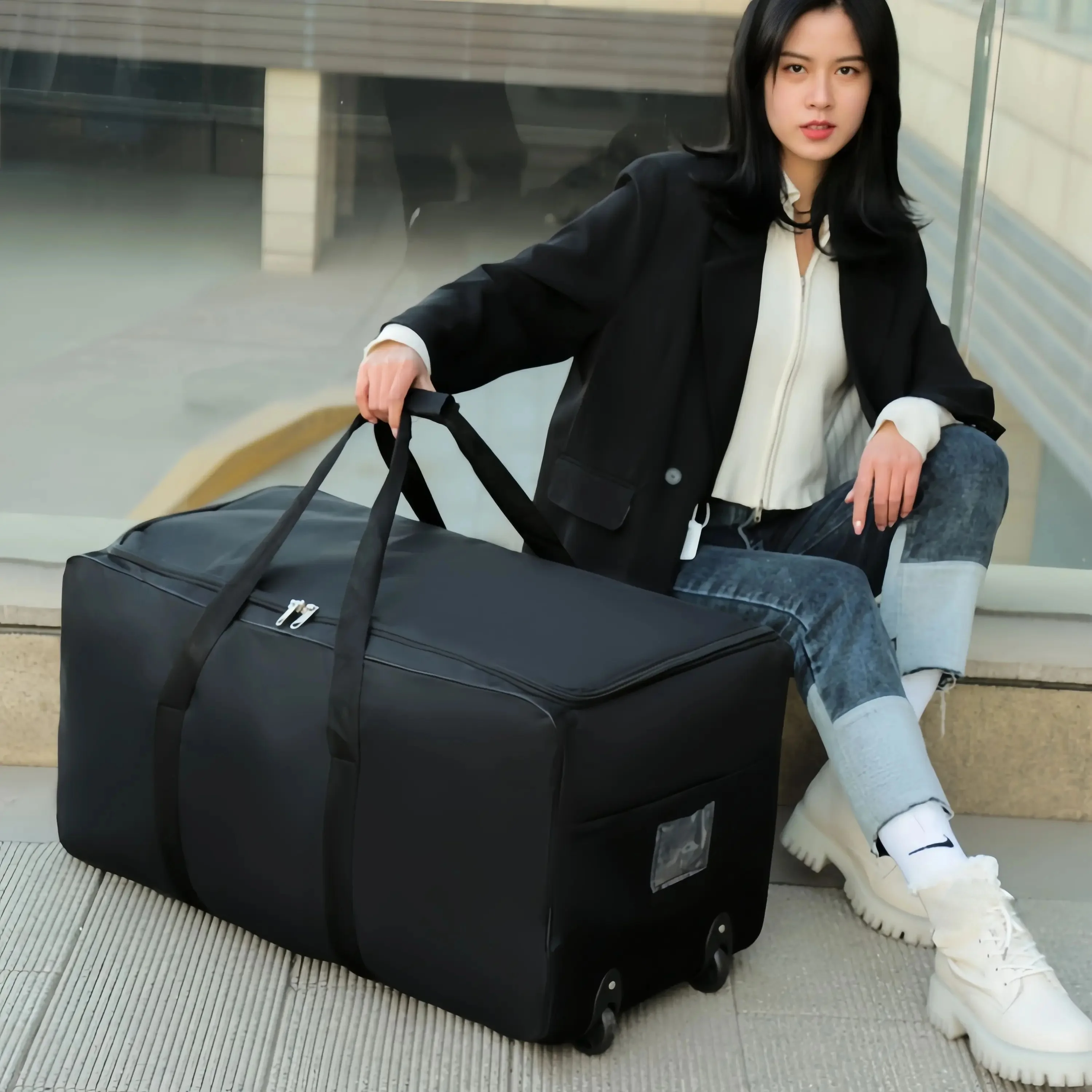 large-capacity-oxford-cloth-luggage-bag-for-air-travel-with-foldable-wheels-travel-bag-suitable-for-long-distance-business-tr