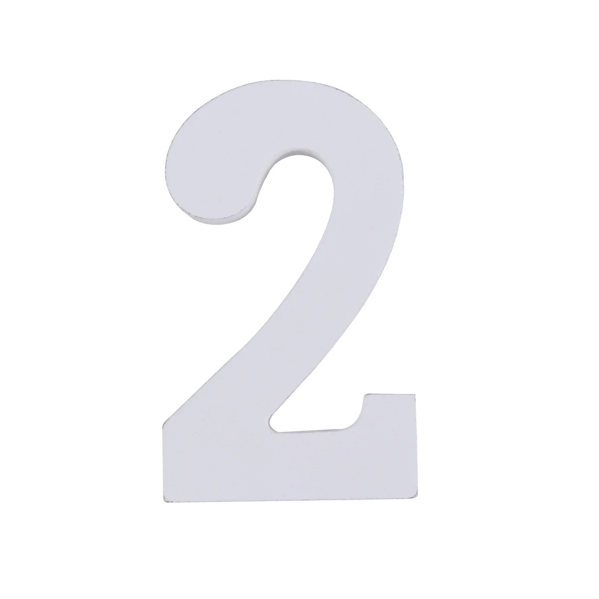 

8cm DIY Wood Wedding Table Number Sign Decoration Table Seat Card Photo Prop Birthday Wedding Party Festival Decoration