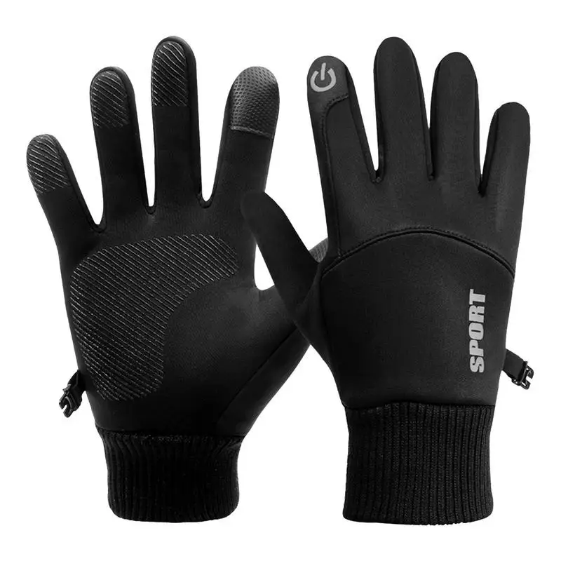 Winter Waterproof Men Gloves Windproof Sports Fishing Touchscreen Driving Motorcycle Ski Non-slip Warm Cycling Women Gloves