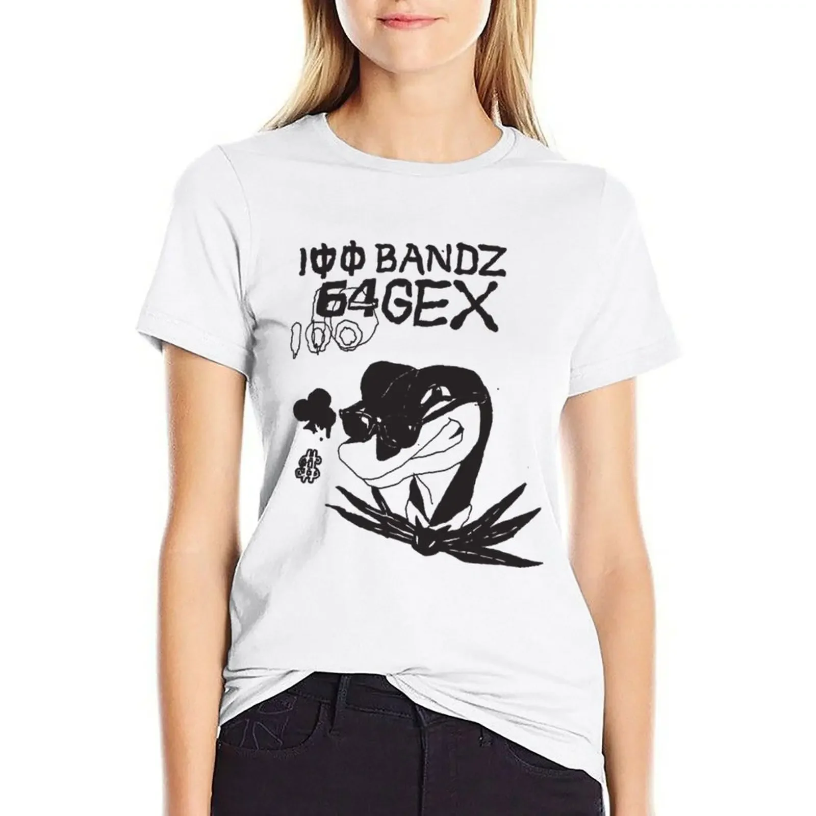 100 band - 100 Gecs T-shirt aesthetic clothes shirts graphic tees tight shirts for Women