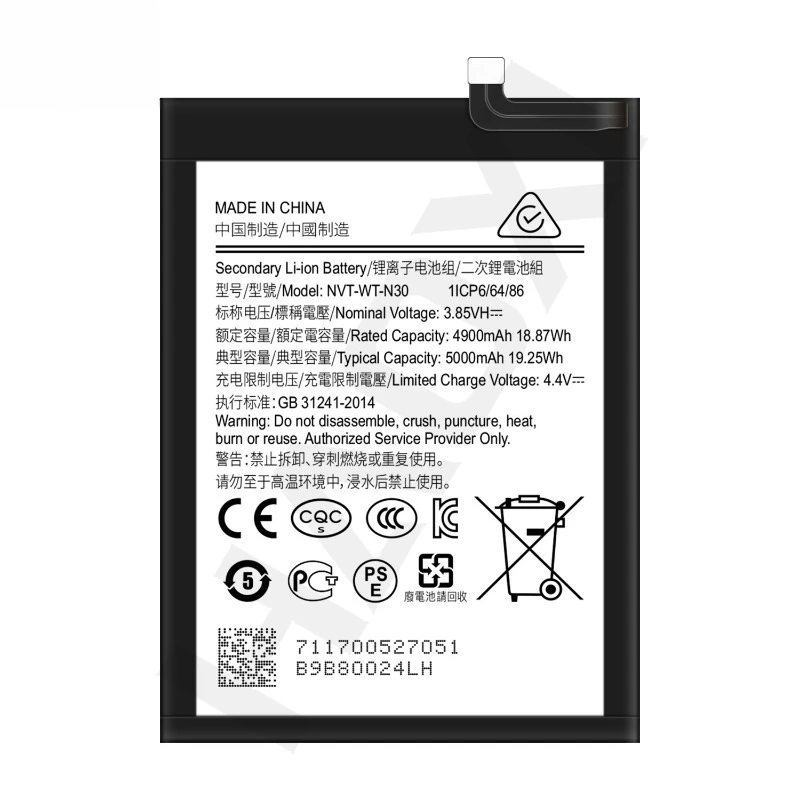 Battery  For Samsung Galaxy A22 5G A226B F42 5G A14 5G N30 N21 A10S A20S  A2070 Honor Holly 2 Plus A03 Core SM-A032F