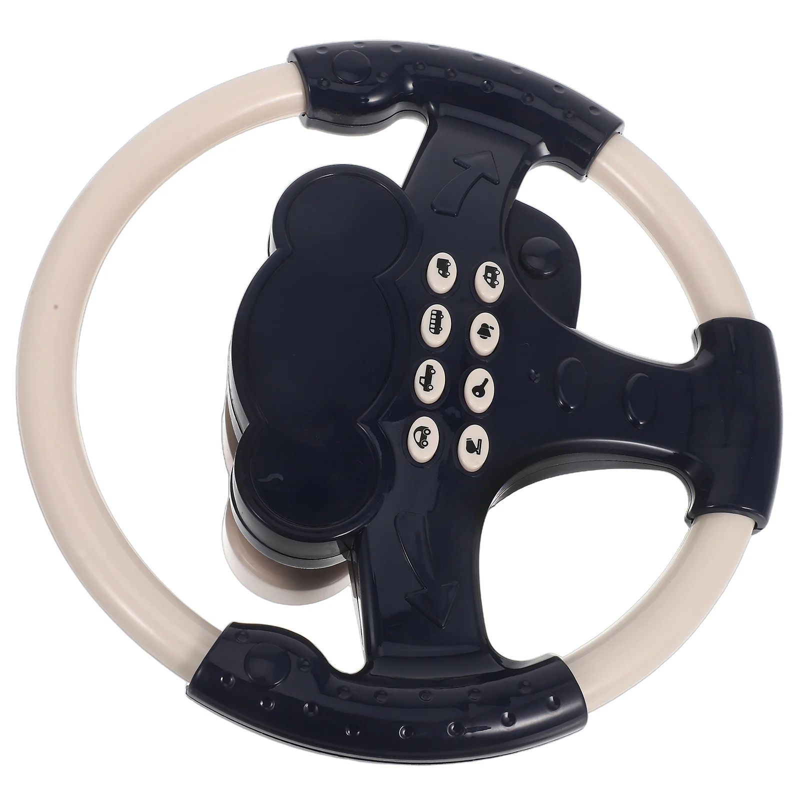 

Kids Driving Simulator Steering Wheel Interactive Pretend Play Suction Cup Motor Skills Early Education Baby Steering Wheel Toys