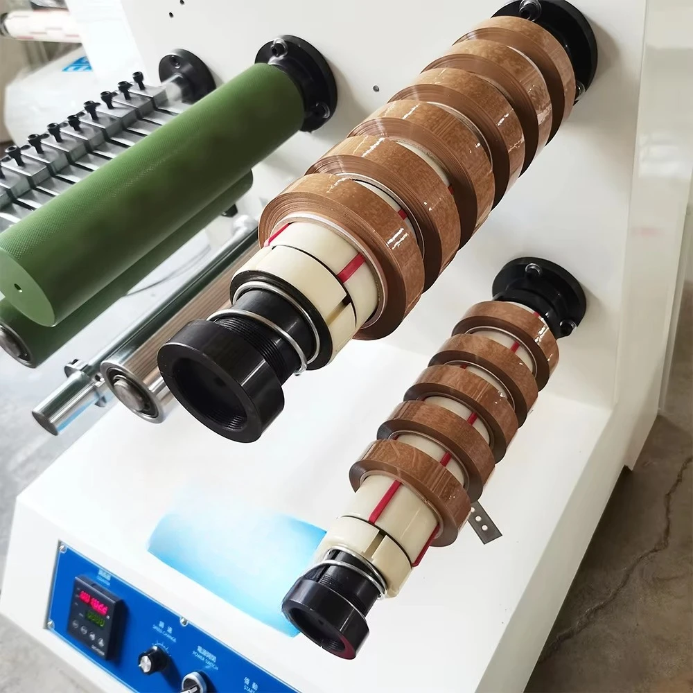 JC-200A سهل التشغيل، ماكينة لف الأشرطة الأوتوماتيكية، ماكينة قطع صغيرة، ماكينة حز وإعادة لف أشرطة التغليف #2