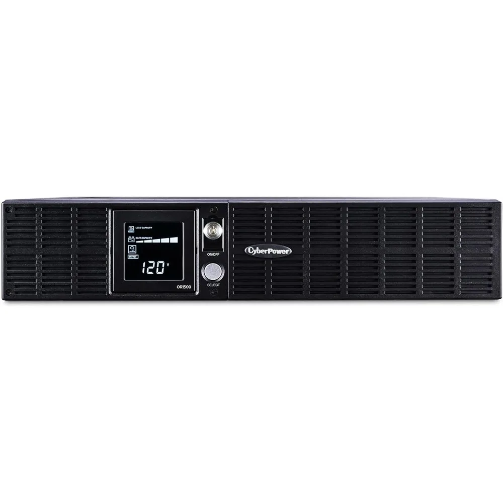 

OR1500LCDRT2U Smart App LCD UPS System, 1500VA/900W, 8 Outlets, AVR, 2U Rack/Tower