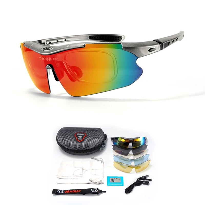 Polarized Bicycle Sports Glasses, Cycling glasses, UV400, Running Sunglasses Fishing, Billiards goggles Tennis glasses Bowling,