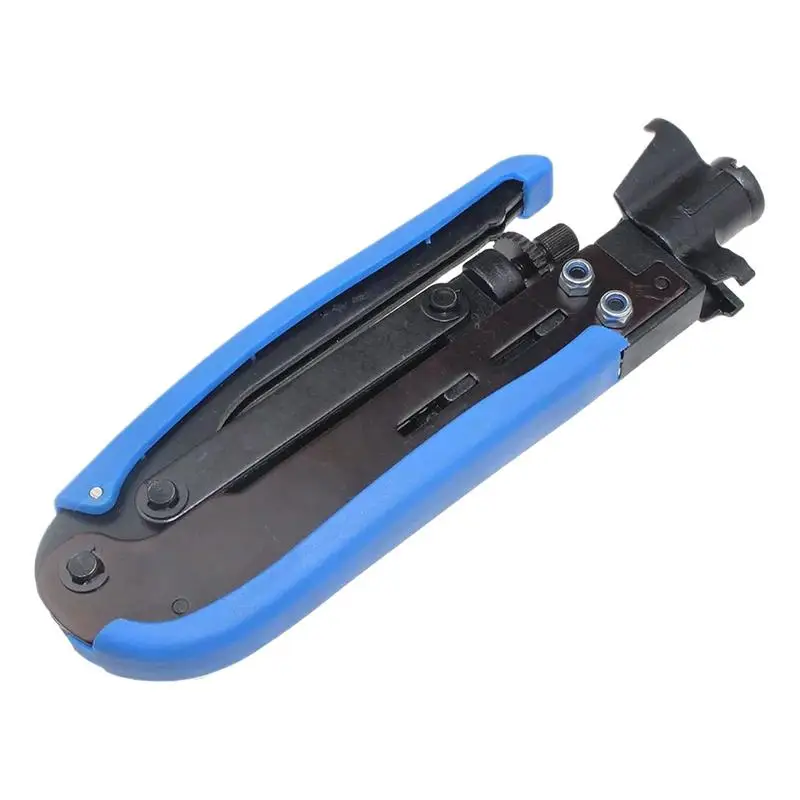 RG6 RG59 Coaxial Cable Crimper Compression Tool Portable Wire Crimping Wear-Resistant Hand Tool For F Connector