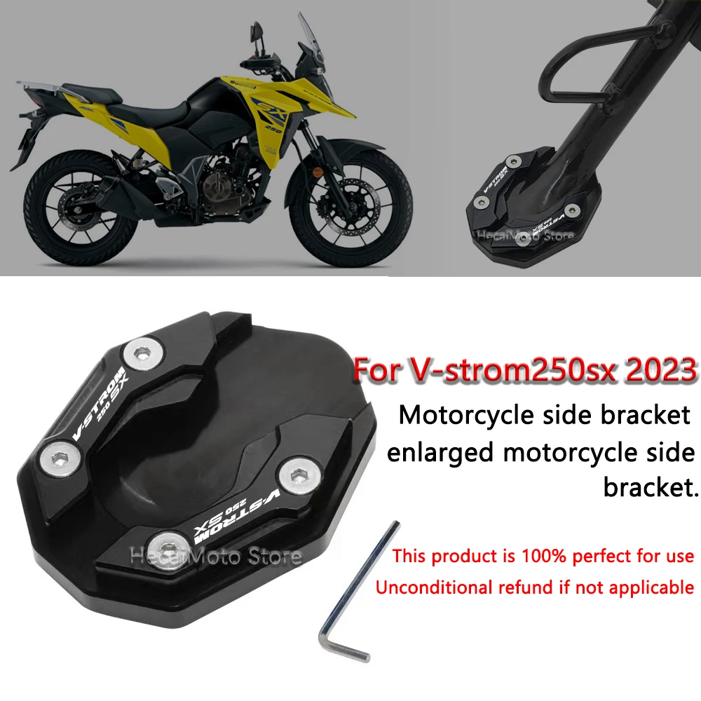 For v-strom250sx 2023 V-STROM250SX dl250sx 2023 Motorcycle expanded side bracket enlarged seat motorcycle tripod