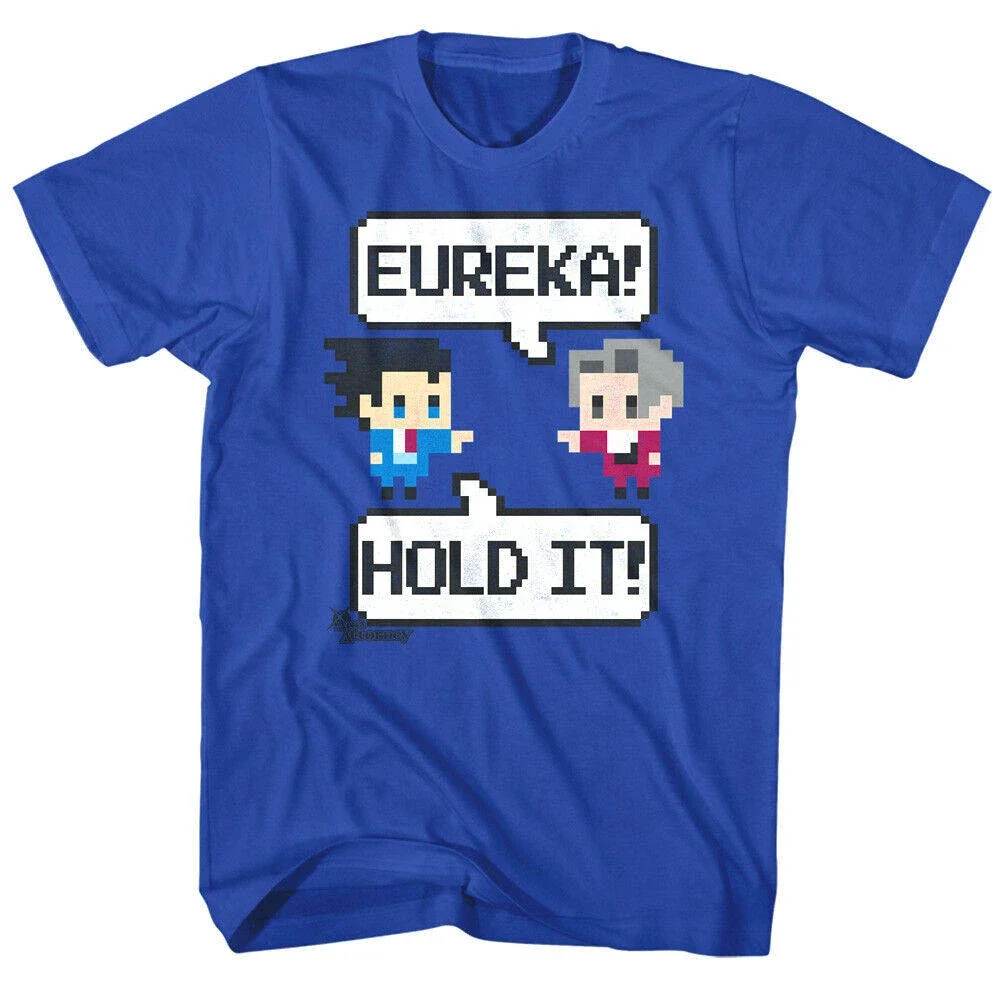 Top Reverse Referee Ace Attorney Mens-T-Shirt Cheng Butang Longyi Game Character Joint Male T-shirt