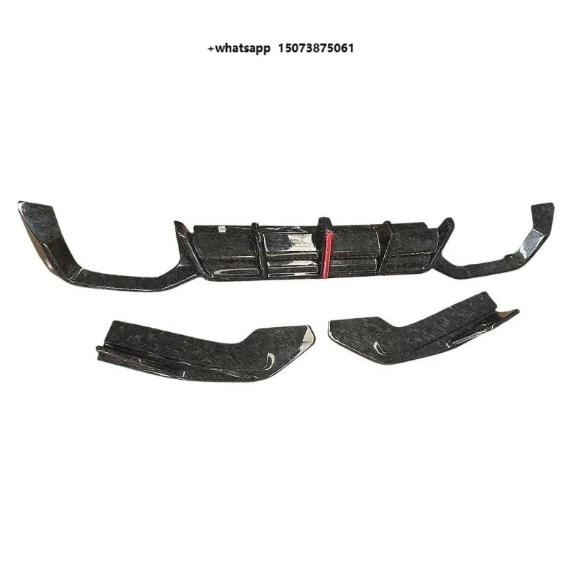 

Forged Carbon Rear Spoiler with Light for X4M Modification and Upgrade Body Kit