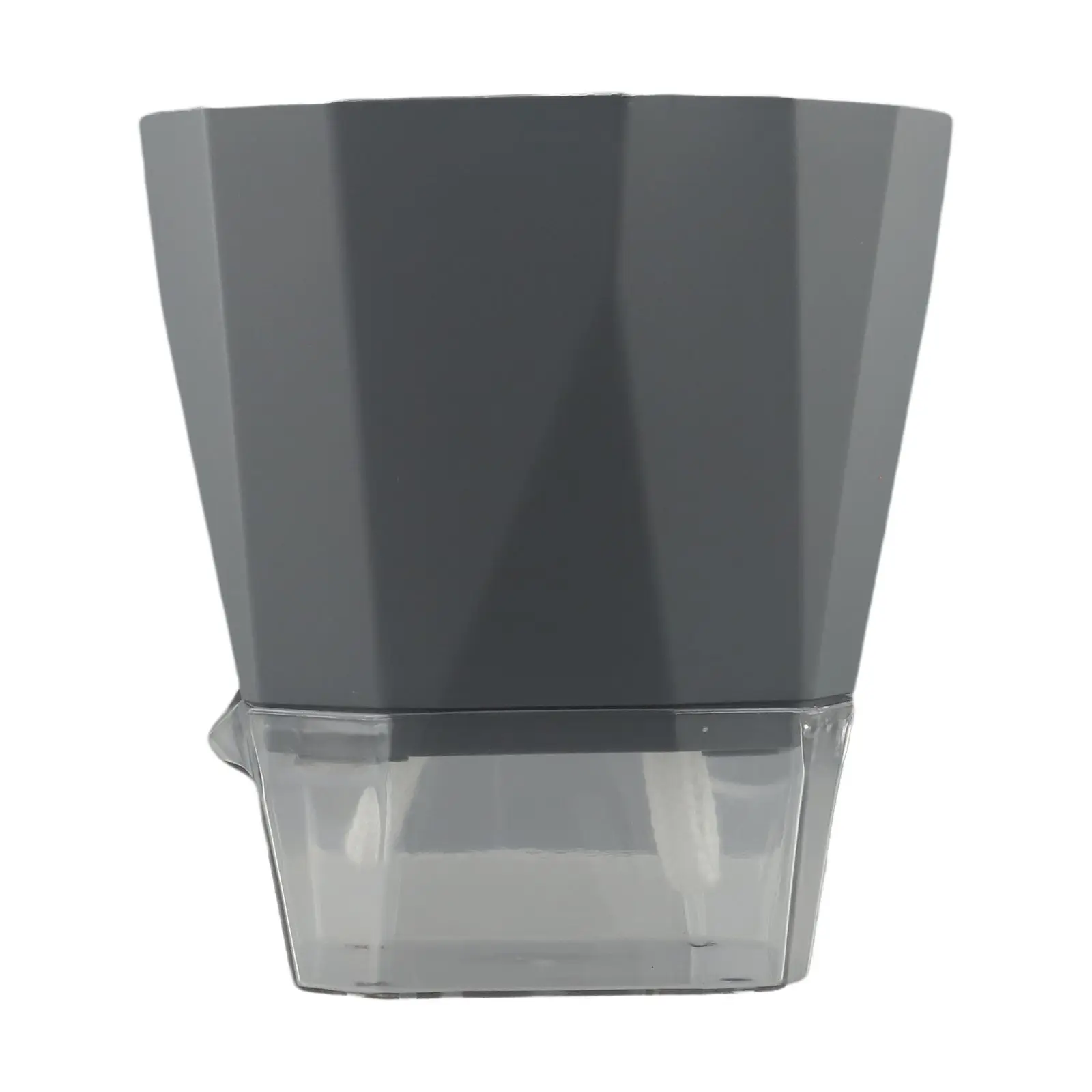 

Съемный цветочный горшок высотой 13,5 см, самополивный цветочный горшок, беспочвенное культивирование, стабильный пластиковый материал, двор