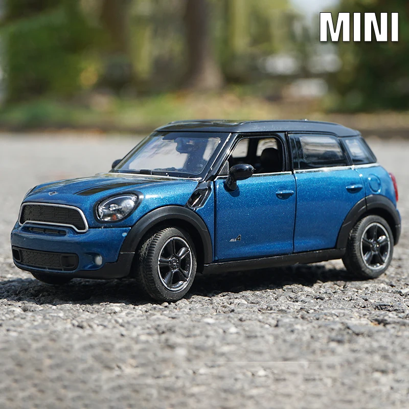 1/24 BMW Mini COOPER Countryman Alloy Car Model Mini Coopers Simulation Diecasts Metal Toy Vehicles Collection Childrens Gifts