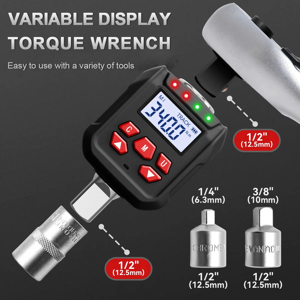 Electronic Digital Torque Meter Test Table 1/2