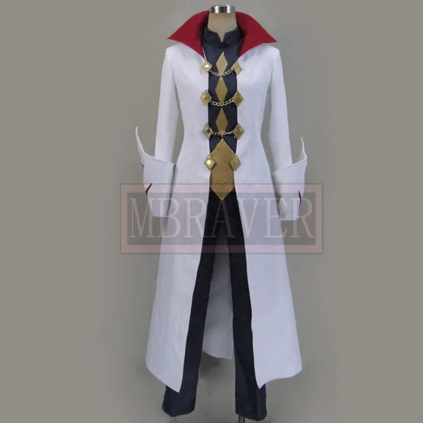 Garo Honoo no Kokuin Leon Lewis Luis Cosplay Costume Halloween Christmas Party Custom Made Any Size