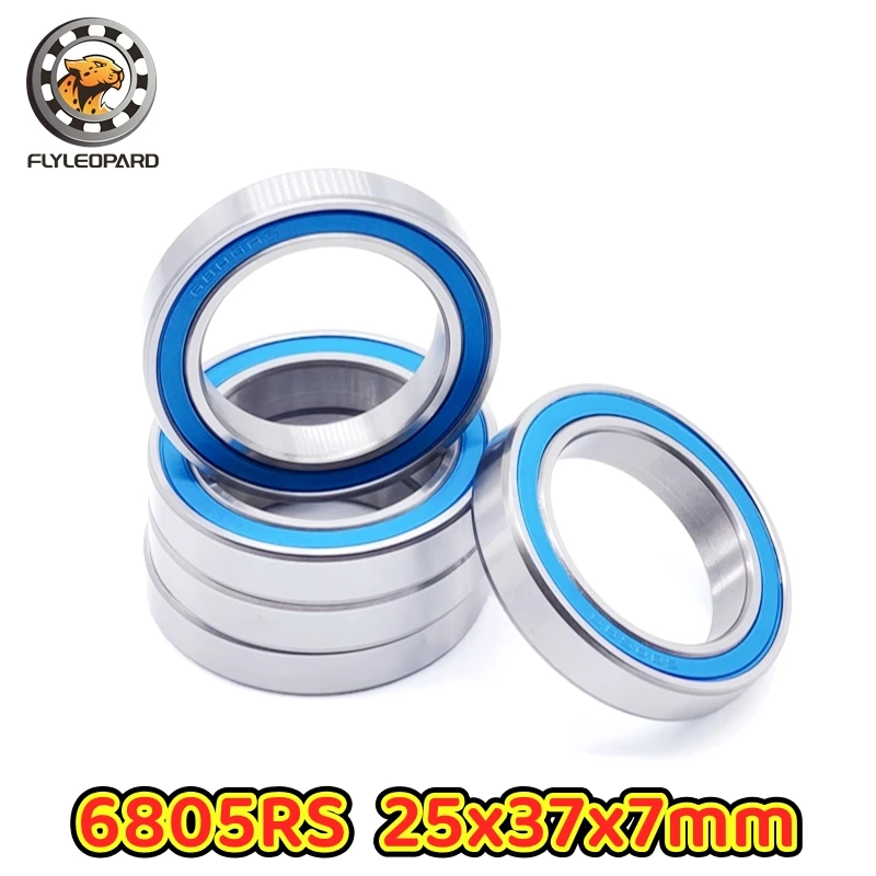 10pcs 6801-2RS Bearing 12x21x5 mm ABEC-7 Thin Section Ball Bearing 686 688 6800 6802 6803 6804 6805 2RS with Blue Sealed