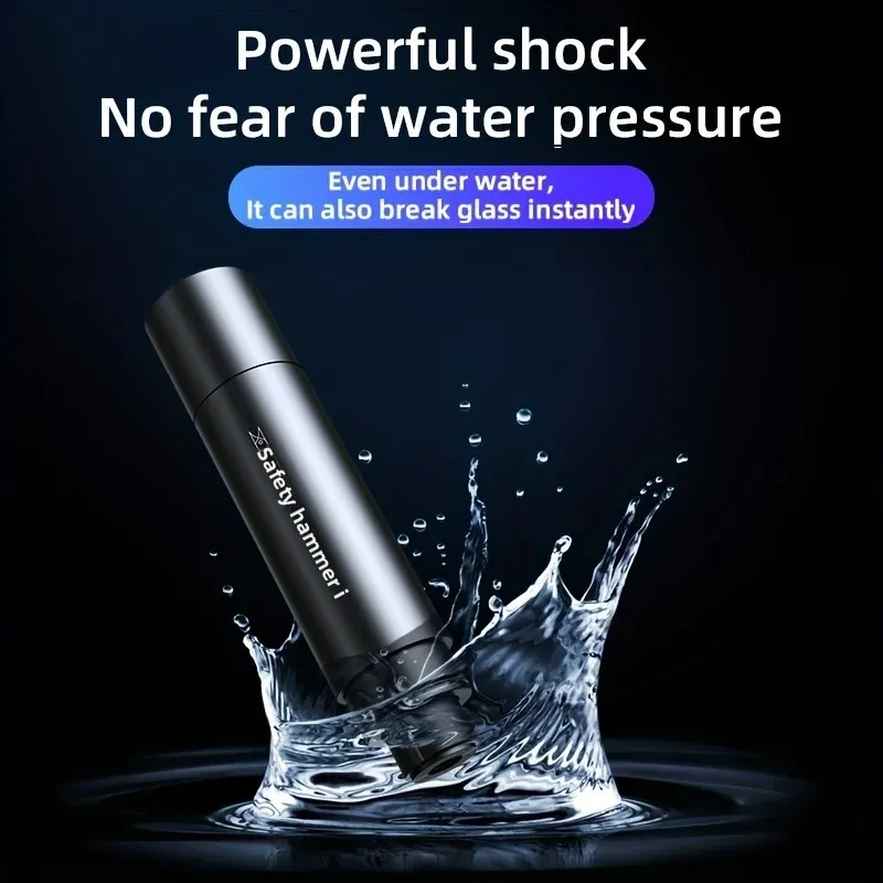 سلامة المطرقة سيارة الهروب أداة 2 في 1 نافذة قواطع مقعد قاطع أحزمة المدمجة مطرقة الطوارئ الهروب أداة لملحقات السيارات #4