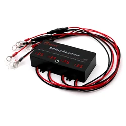 MAZAVA HC02 Battery Equalizer For 12/24/36/48V Batteries Voltage balancer 4S Active Lead Acid Touch Switch Battery Controller