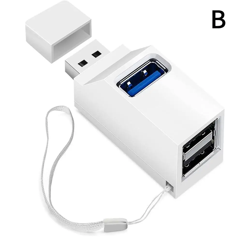 Multi-interface HUB Hub Splitter USB/Type-C One To Hub High Transfer Expansion Three Laptop HUB Speed USB Splitter 3.0 Data Q7O4