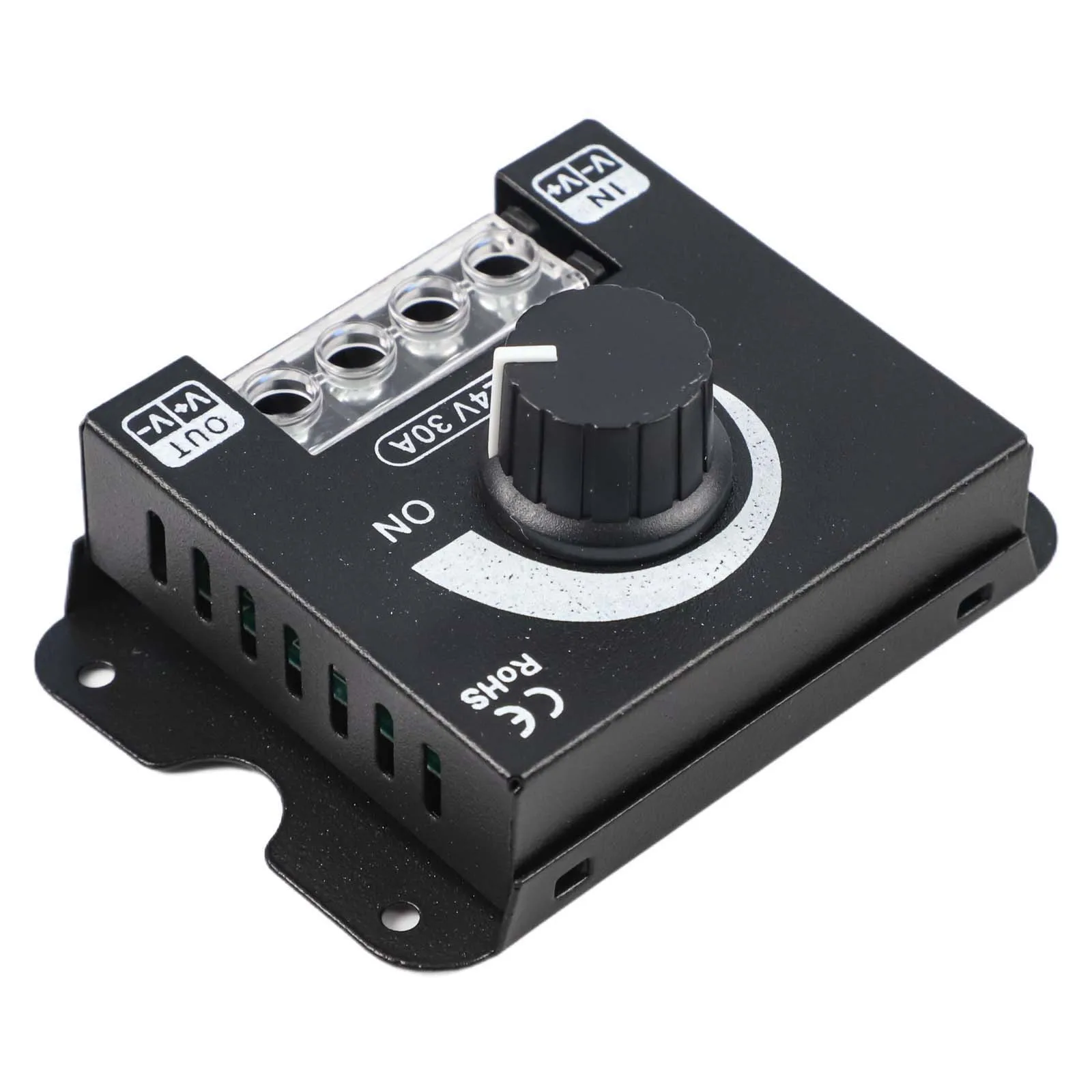 86*62*20mm LED Light Strip Dimmer Aluminum Housing Switch Full Range Dimming Function Heat Dissipation Material