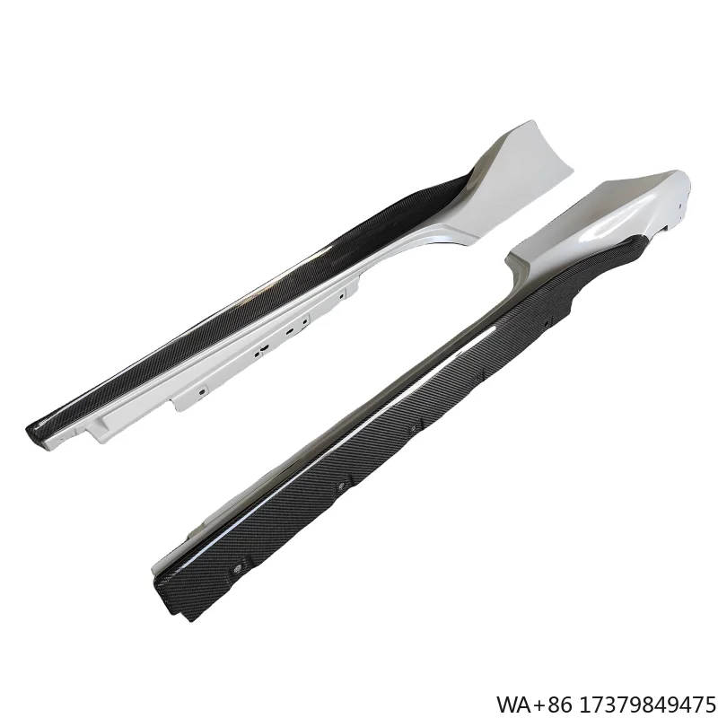 

Used for Ferrari 488 GTB Spider Upgrade P-style Resin Primer Carbon Fiber Side Skirt Body Kit
