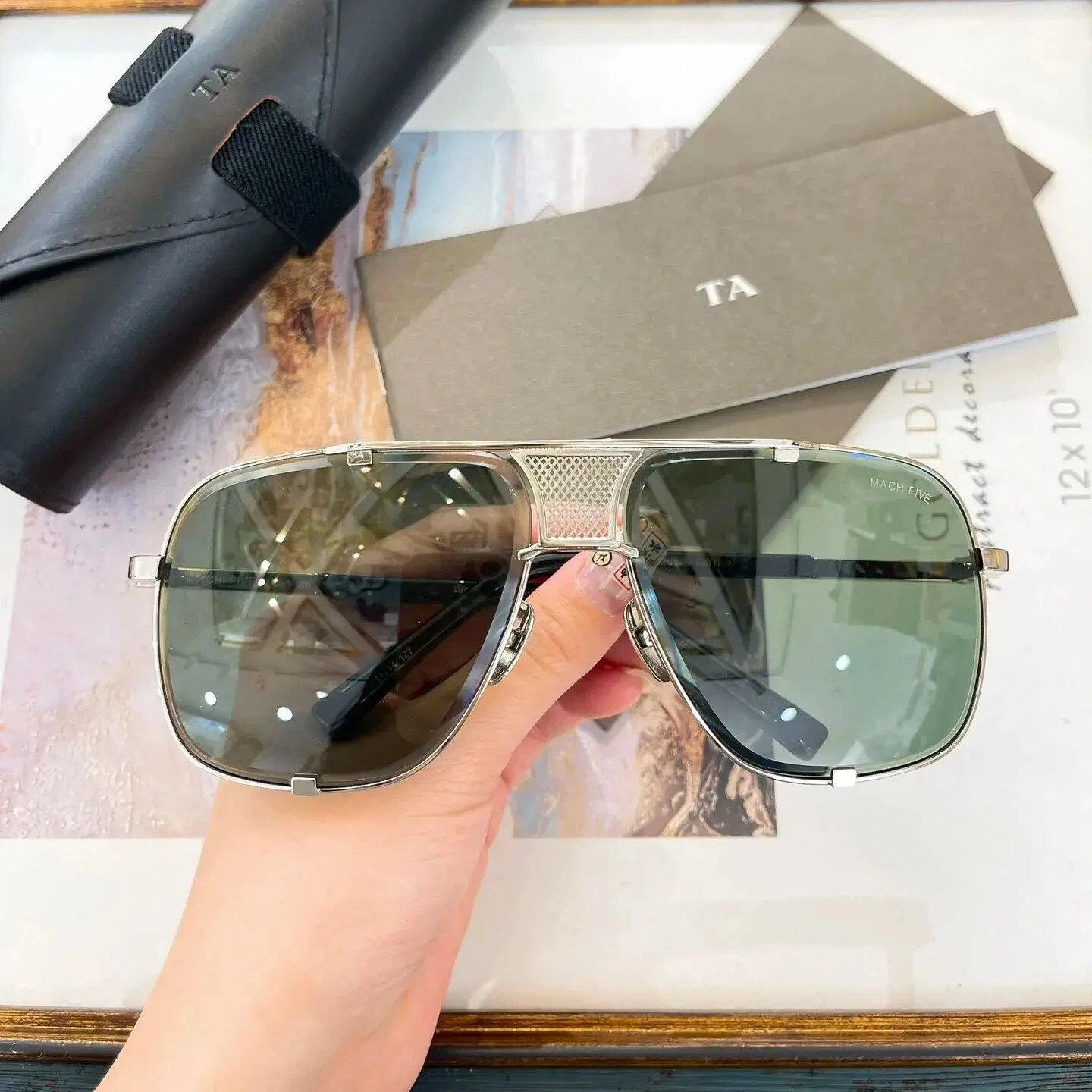 

Original Factory For DIYTA DT DRX-2087 MACH FIVE With Brand Box UV400 Driving Anti-Glare LIMITED EDITION Men Women Sunglasses