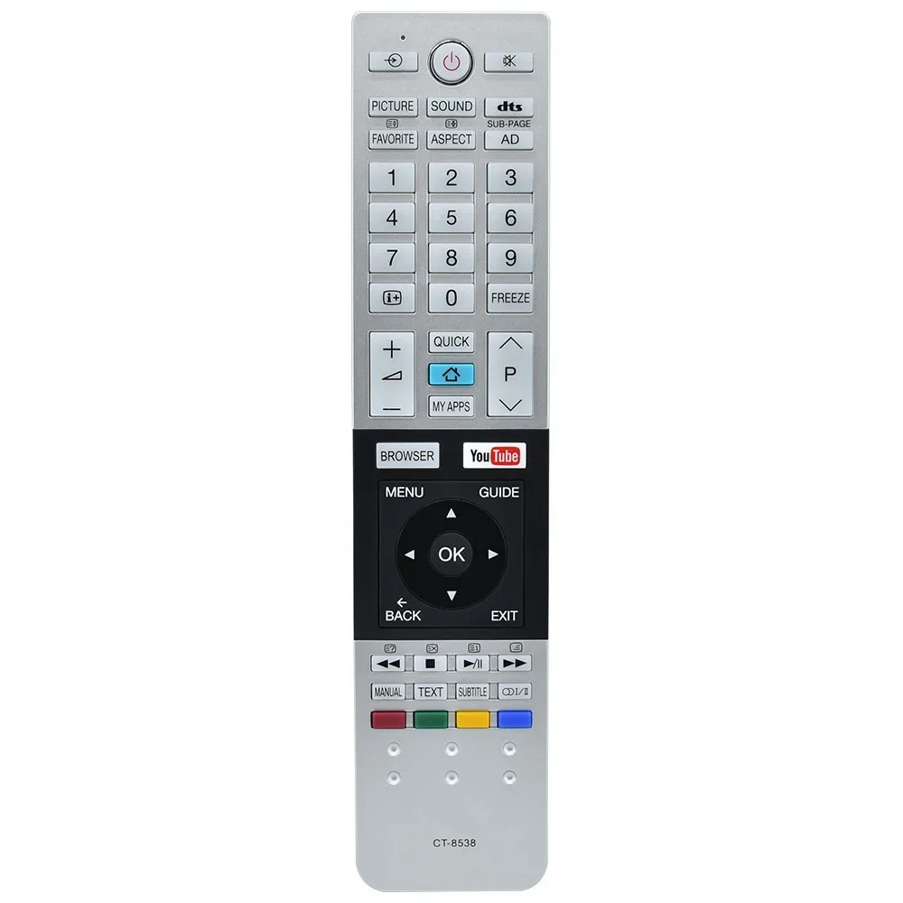 

New Original Remote Control CT-8538 CT-8522 CT-8521 CT-8514 Controller for Toshiba LCD Smart TV