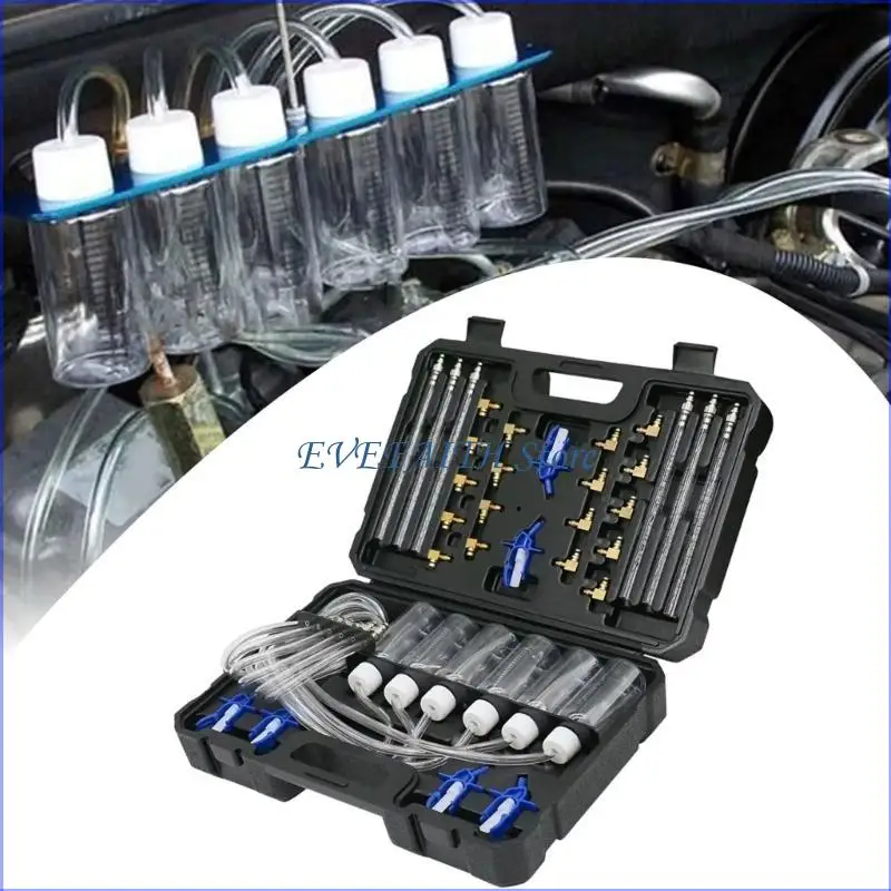 

124B Fuels Injector Leakage Diagnostic Tester for Common Professional Mechanic