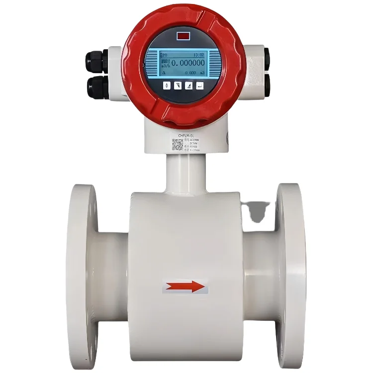 High Precision Electromagnetic Flow Meter for On-site Display and Accurate Measurement of Liquid, Sewage, and Wastewater
