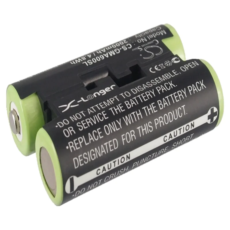 Batterie Ni-laissée pour navigateur GPS, 2000mAh, carbon600 t, carbon650 t,Striker 4,Striker 4 Fishfinder,GPSMAP 63SC,PSMAP 64ST