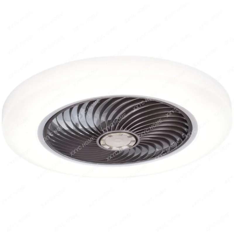 Ultra thin bedroom fan light LED ceiling fan light