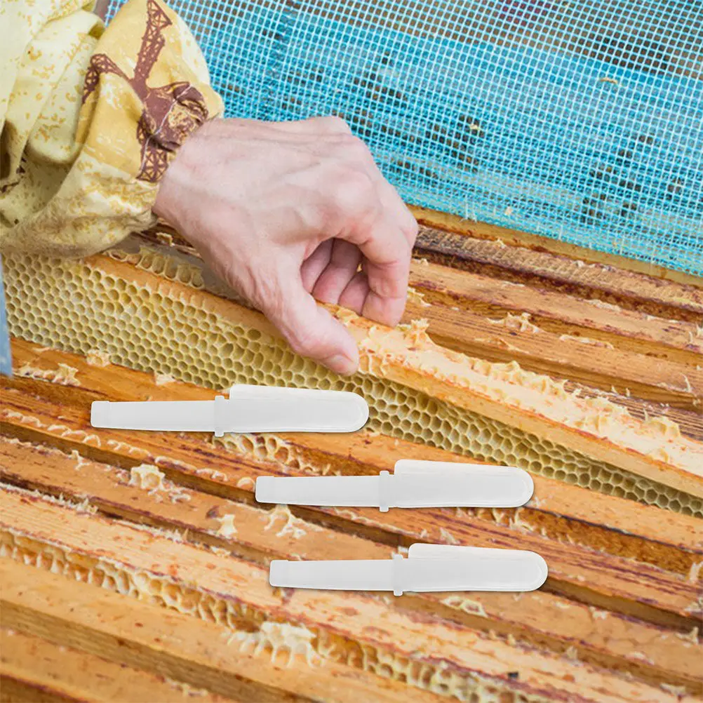 

12 шт. сменных насадок для ручки-скребка для меда, пластиковые инструменты для пчеловодства, ручка-скребок для королевского мёда для быстрой очистки, принадлежности для пчеловодства