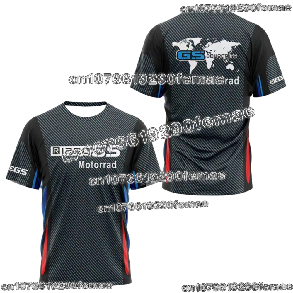 New GS Adventure Motorrad Premium Riding Short Sleeve T Shirt Outdoor Casual Sport Top Comfortable Motorcycle Riders Clothing
