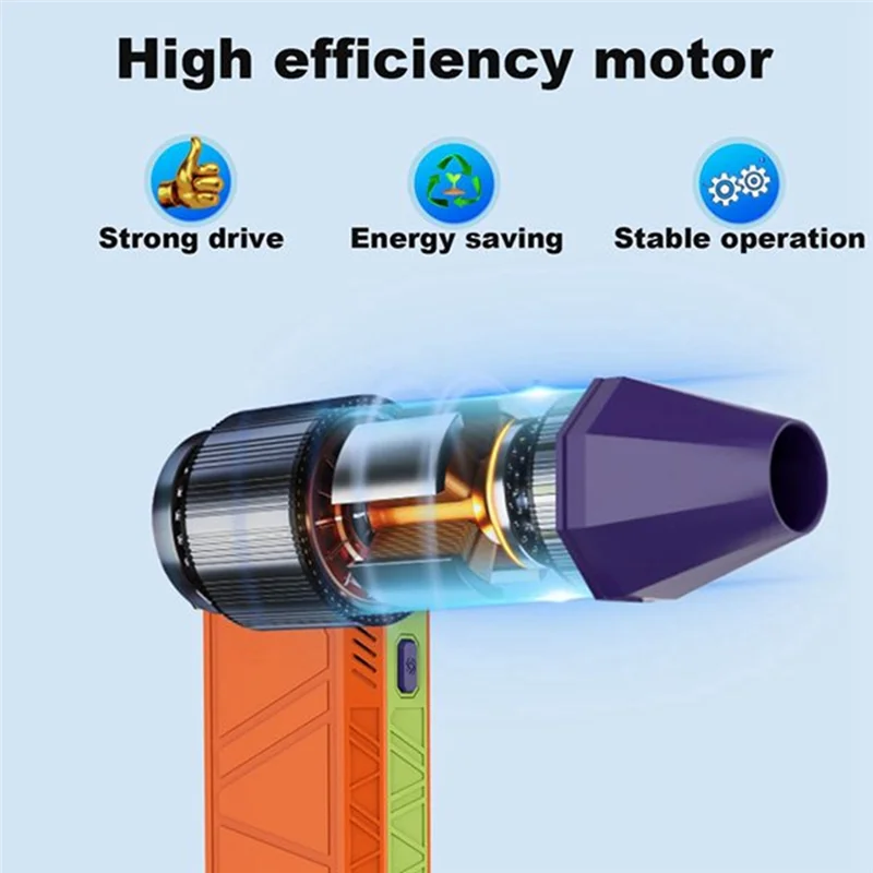SYW-Electric Air Duster 130000RPM Compressed Air Duster, Jet Drying Blower, Violent Turbo Fan For Computer Keyboard