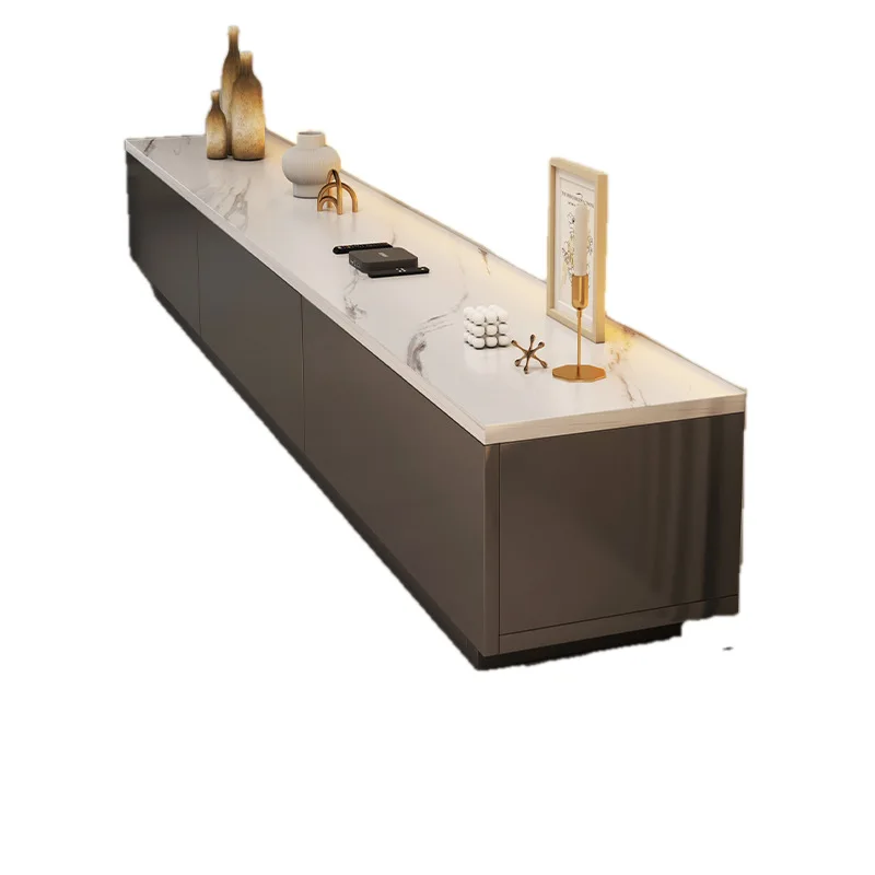 

ТВ-шкаф для хранения, современная маленькая квартира, простая бытовая гостиная, спальня, свет, роскошное напольное хранилище