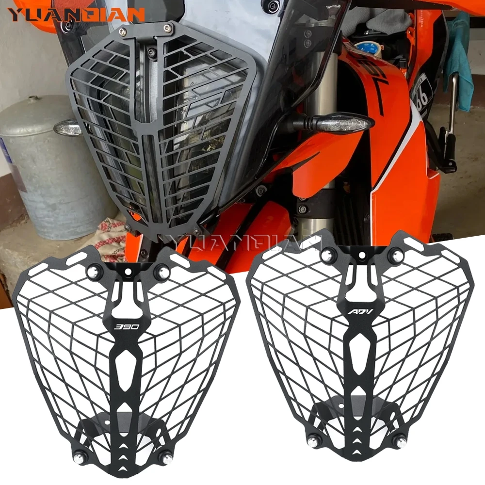 

For 390 790 890 Adventure ADV R S /R Rally 2019 2020 2021 2022 2023 2024 Motorcycle Front Headlight Cover Protector Grill Guard