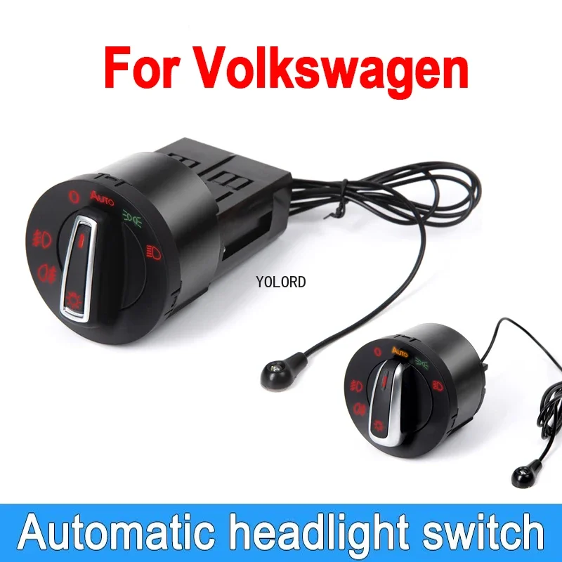 AUTO Headlight Light Swith For VW UP Passat B5 Golf 4 Transporter Passat Tiguan Jetta Caddy New Beetle SEAT Eos Amarok Touran