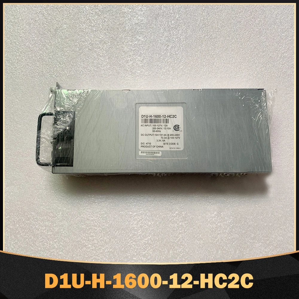 D1U-H-1600-12-HC2C For Huawei Tecal E6000 Power Supply MuRata D1U-H-1600-12-HC2C