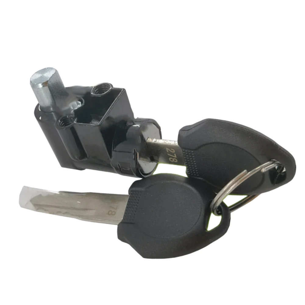 Electric Bicycle Battery Case Lock Alluminum Alloy Lock Body With Ignition Key 19mm Replacement Electric Bicycle Accessories image 5