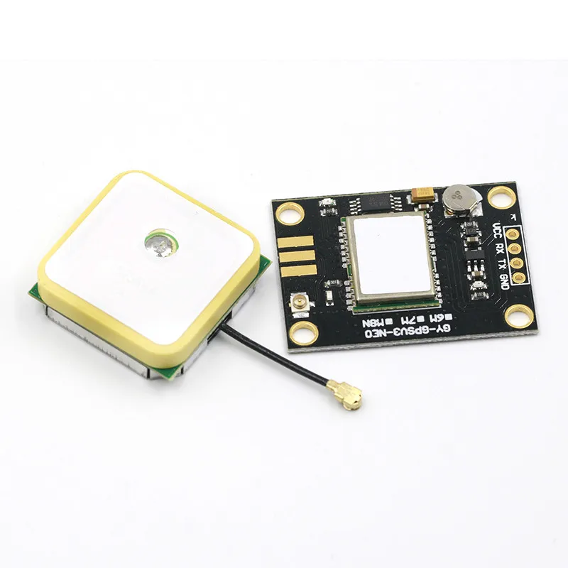 NEO-6M GPS Module GY-GPS6MV2 NEO6MV2 Buit-in EEPROM APM2.5 Antenna RS232 TTL Board for Arduino Flight Control 3V-5V Good