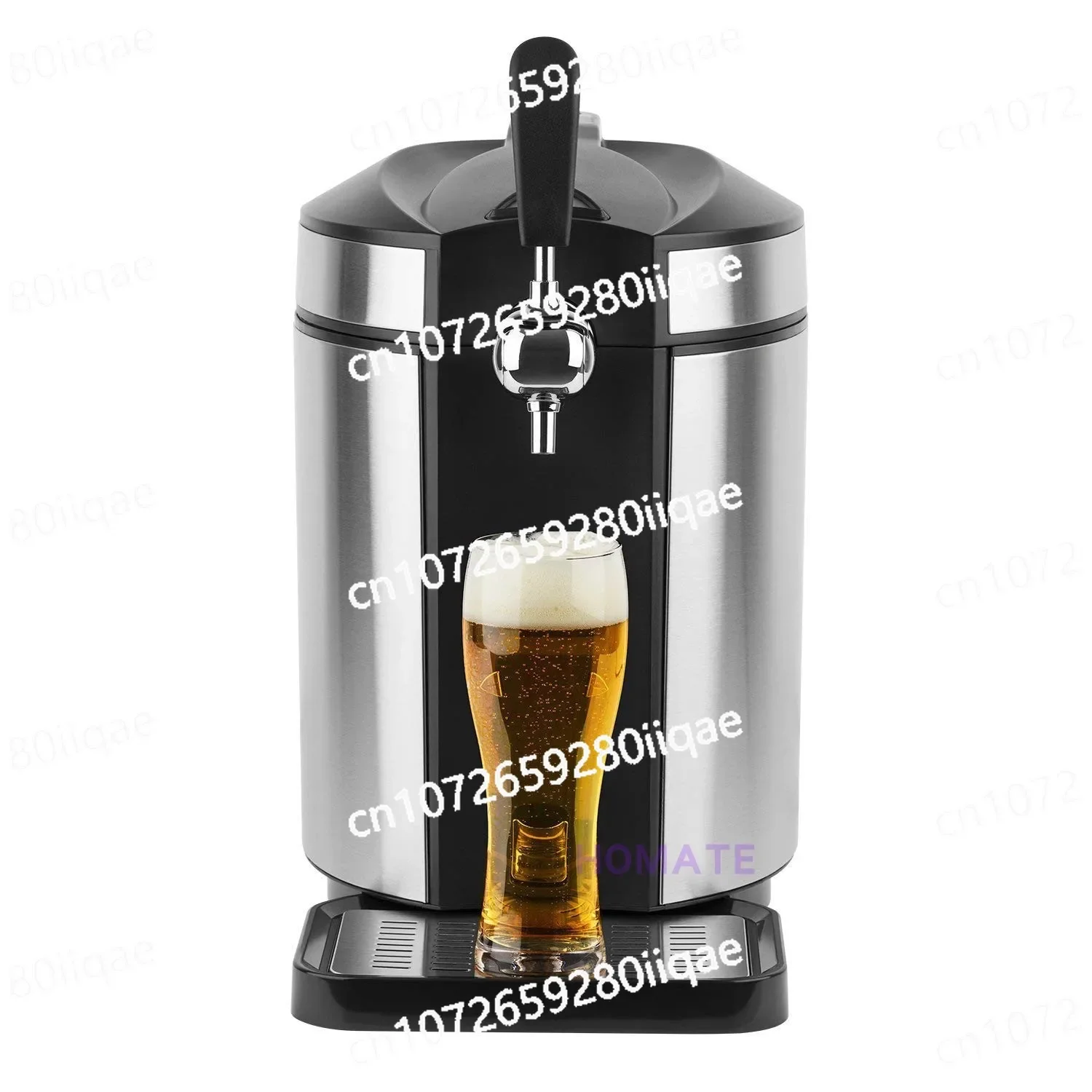 5-liter beer barrel, fully automatic ice beer equipment, small barbecue, draft beer